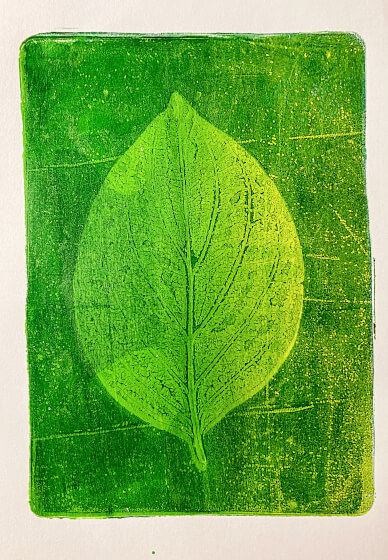 Botanical Gelli Pad Printing Workshop