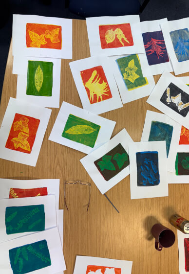 Botanical Gelli Pad Printing Workshop