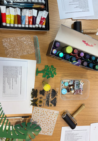 Botanical Gelli Pad Printing Workshop