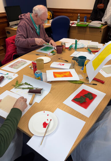 Botanical Gelli Pad Printing Workshop