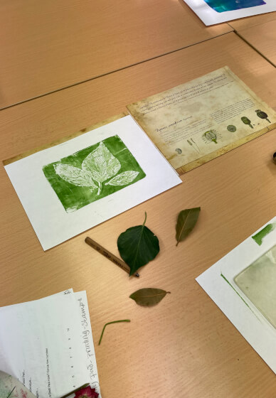 Botanical Gelli Pad Printing Workshop