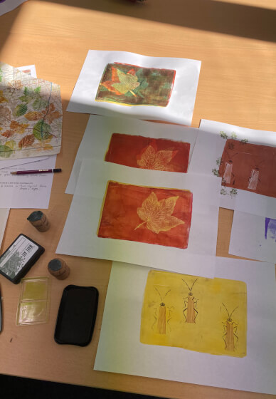 Botanical Gelli Pad Printing Workshop