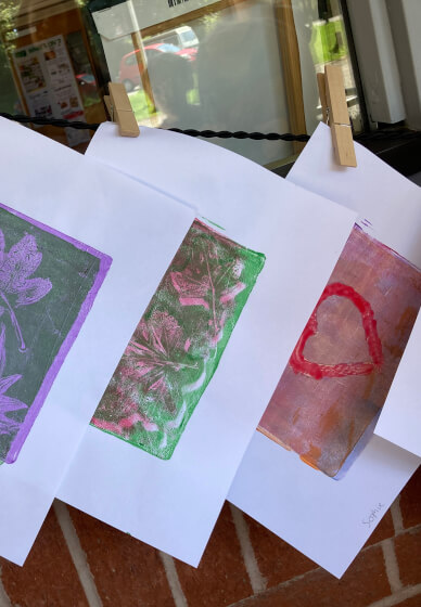 Botanical Gelli Pad Printing Workshop