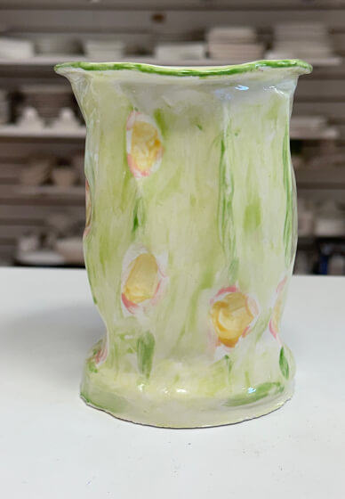 Botanical Pots Pottery Class