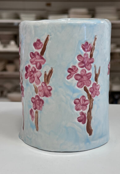 Botanical Pots Pottery Class