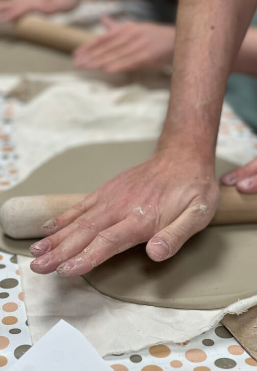 Botanical Pots Pottery Class