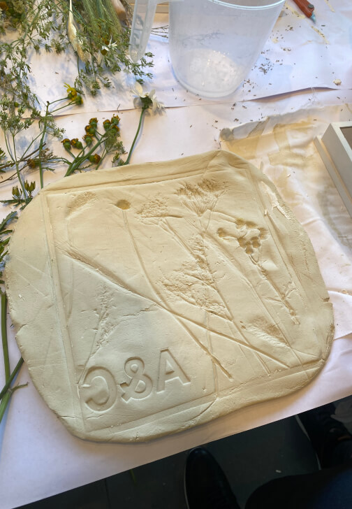Botanical Relief Casting Workshop