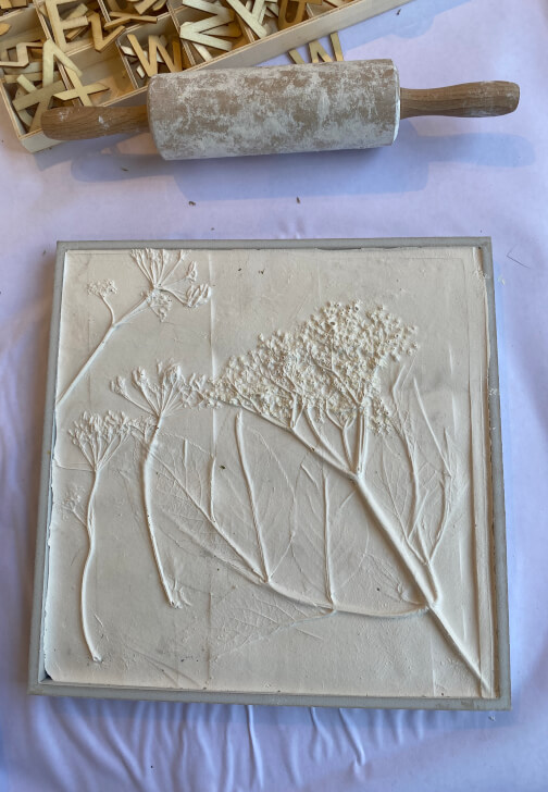Botanical Relief Casting Workshop