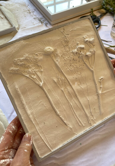 Botanical Relief Casting Workshop