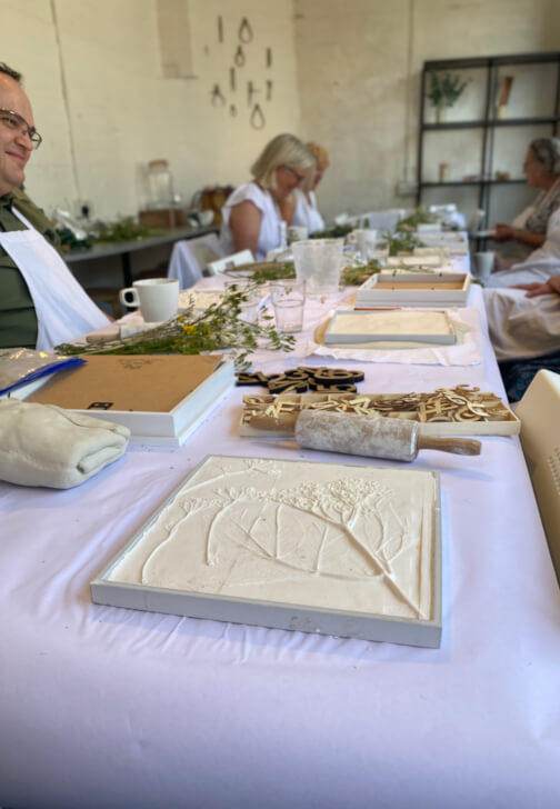 Botanical Relief Casting Workshop