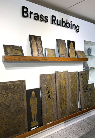 Brass and a Glass: Brass Rubbing Workshop