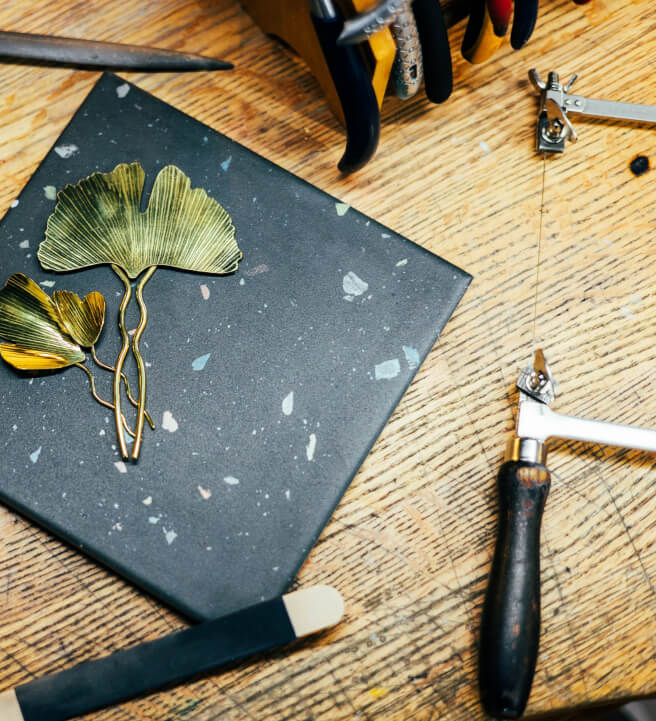 Brass Hair Pin Workshop