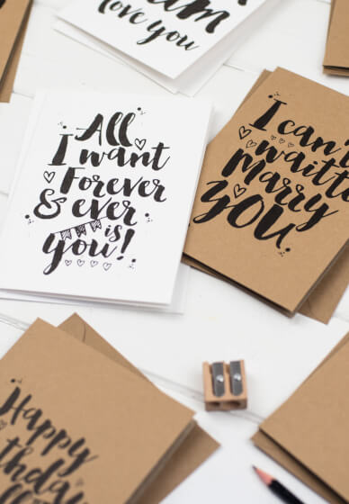 Brush Lettering Workshop: Create Your Own Framed Print