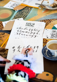 Brush Lettering Workshop: Gift Wrap Set