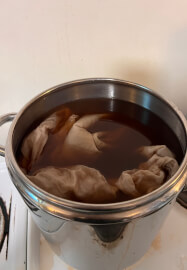 Bundle Dyeing Workshop Using Kitchen Waste