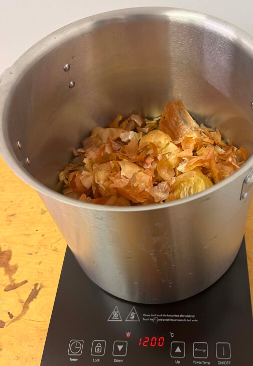 Bundle Dyeing Workshop Using Kitchen Waste