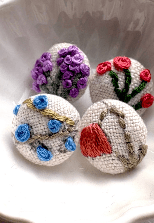 Button Embroidery Workshop