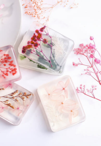 BYOB Botanical Crystal Soap Making Workshop – Make 4 Pieces