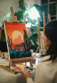 BYOB Guided Paint and Sip Experience