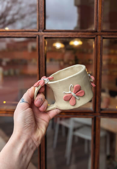 BYOB Hand Building Pottery Class