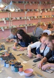BYOB Hand Building Pottery Class