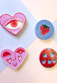 BYOB Paint and Sip Class – Coasters or Trinket Dish