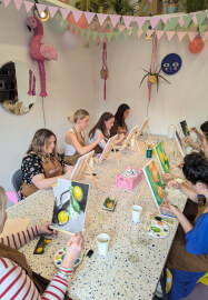 BYOB Paint and Sip Class – Coasters or Trinket Dish