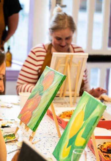 BYOB Paint and Sip Class – Social Painting