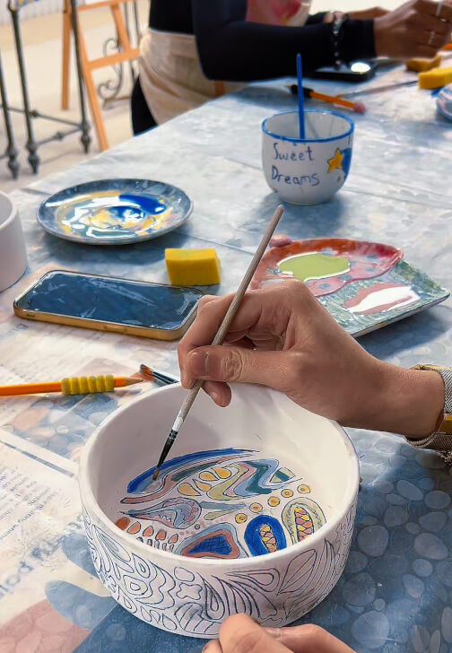 BYOB Pottery Painting Class