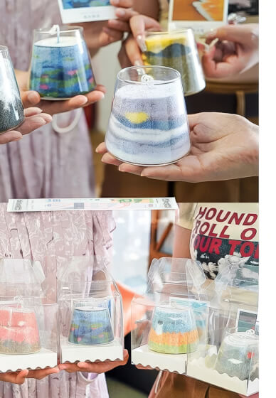 BYOB Sand Art Candle Making Workshop