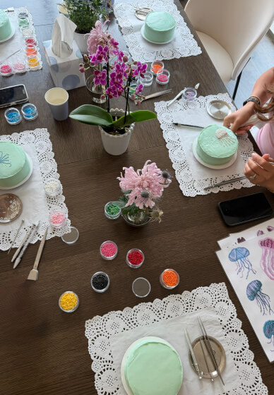 Cake Embroidery Experience