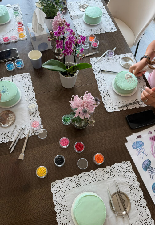 Cake Embroidery Experience