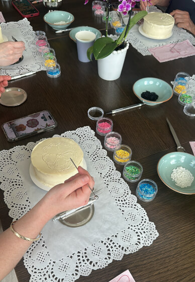 Cake Embroidery Experience