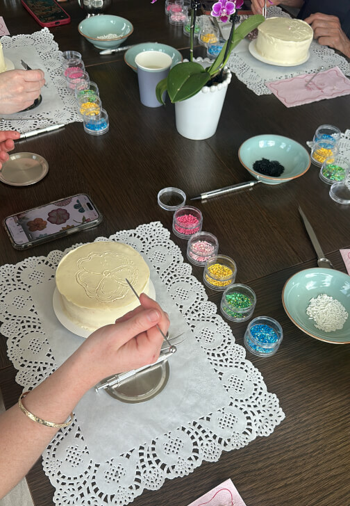 Cake Embroidery Experience