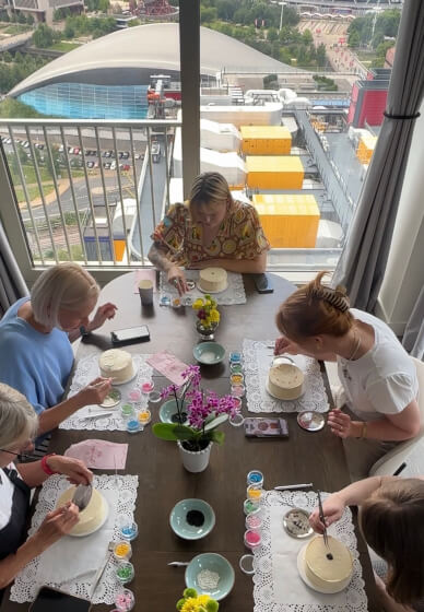 Cake Embroidery Experience