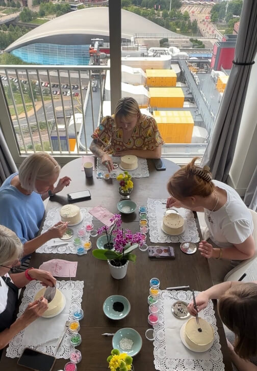 Cake Embroidery Experience