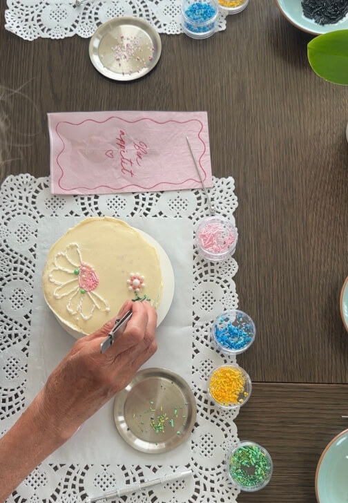 Cake Embroidery Experience