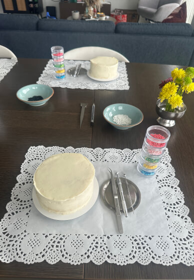 Cake Embroidery Experience