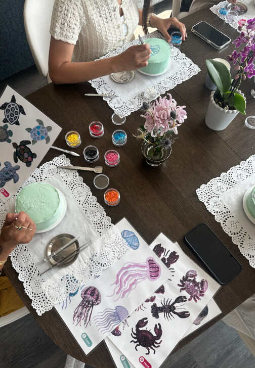 Cake Embroidery Experience