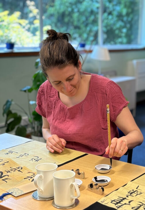 Calligraphy Workshop at Little Louie