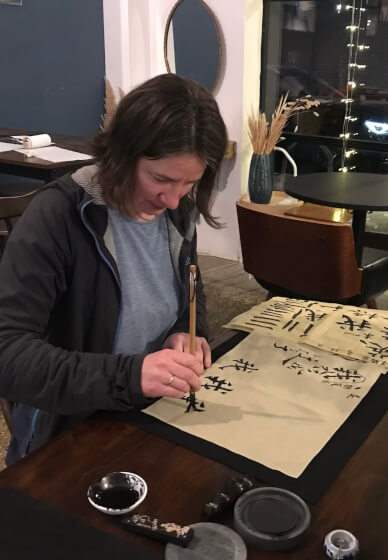 Calligraphy Workshop at Little Louie