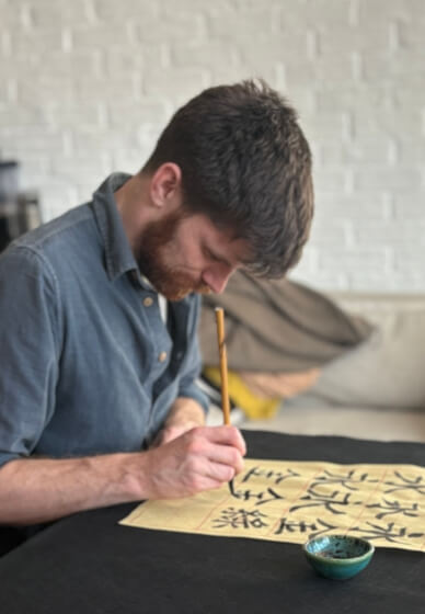 Calligraphy Workshop at Little Louie
