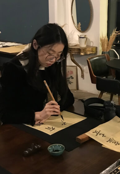 Calligraphy Workshop at Little Louie