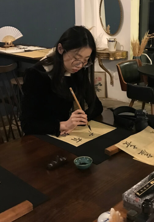 Calligraphy Workshop at Little Louie