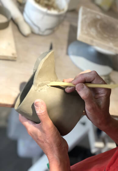 Hand-Building Pottery Workshop in Hampshire
