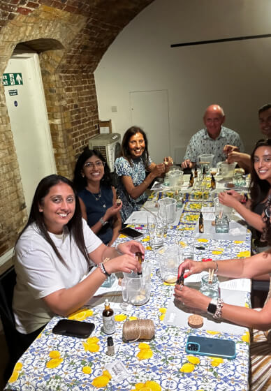 Candle Making Class in Mayfair