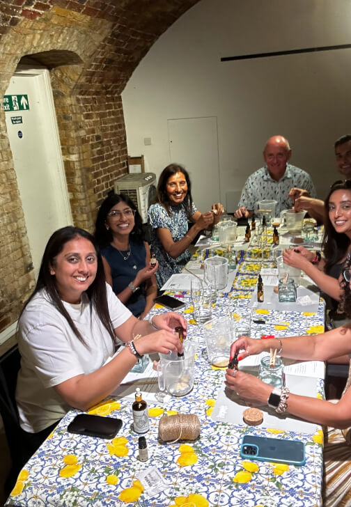 Candle Making Class in Mayfair