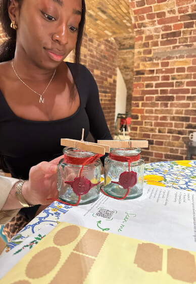 Candle Making Class in Mayfair