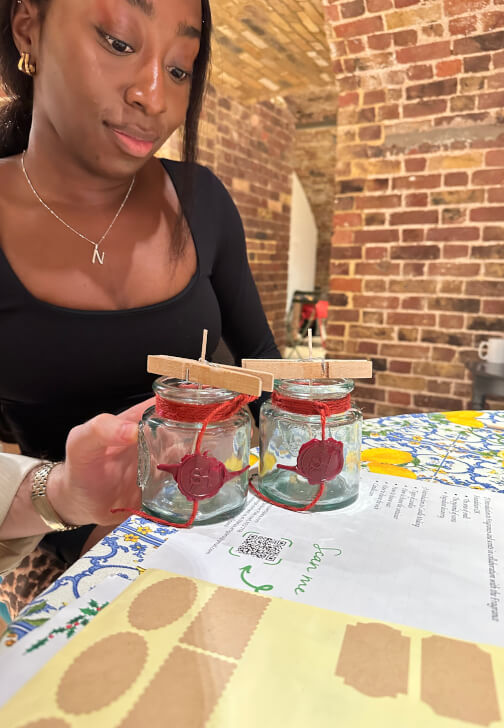 Candle Making Class in Mayfair