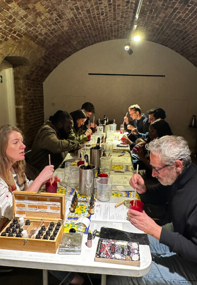 Candle Making Class in Mayfair